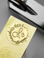 Classic Gear Stickers, Gold / Silver