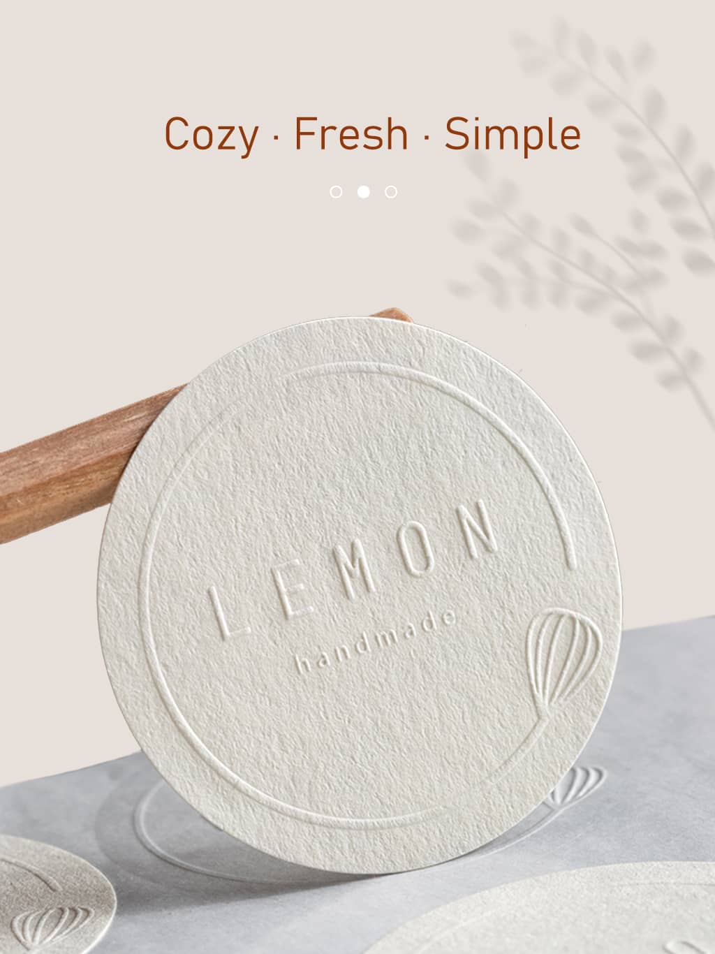 Wood Grain Textured Stickers