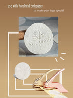 Natural Fiber Textured Stickers