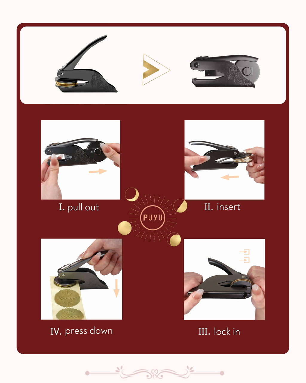 Customized Hand Embosser