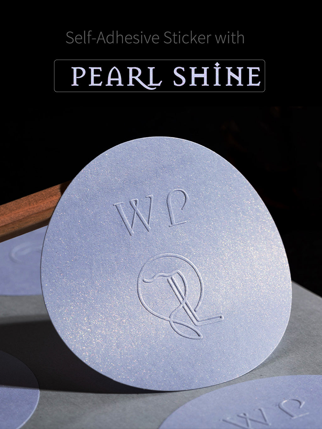 Pearl Shine Textured Stickers